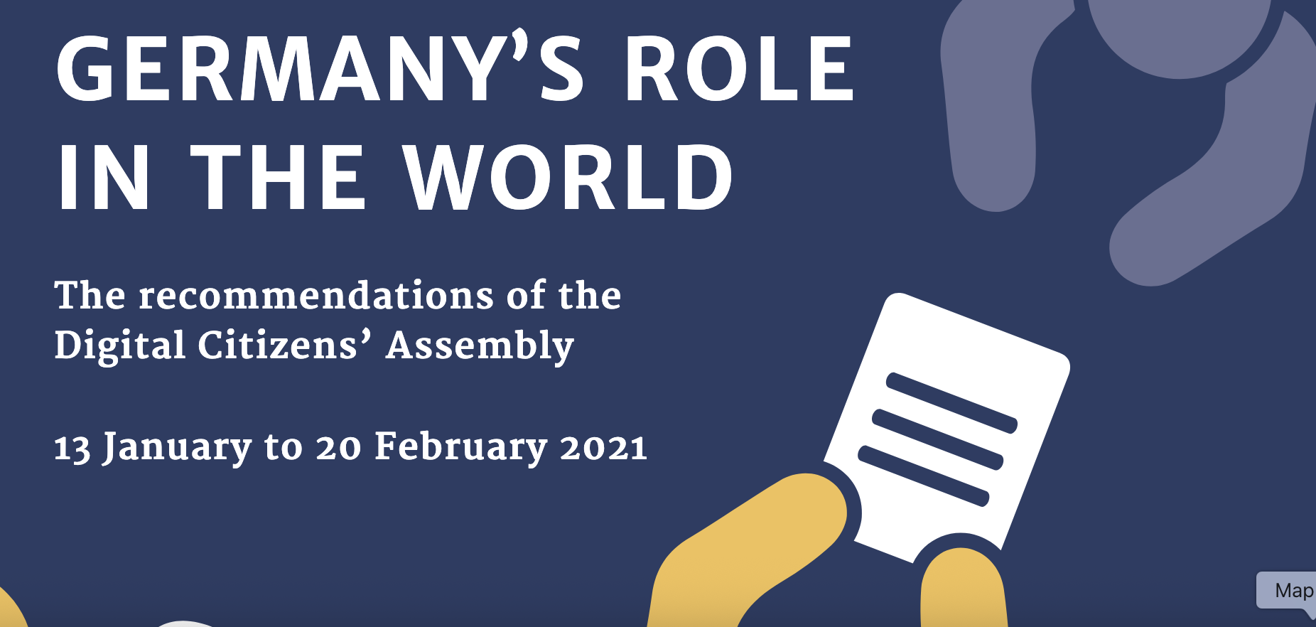 Image Banner Citizens Assembly Germanys Role in the World