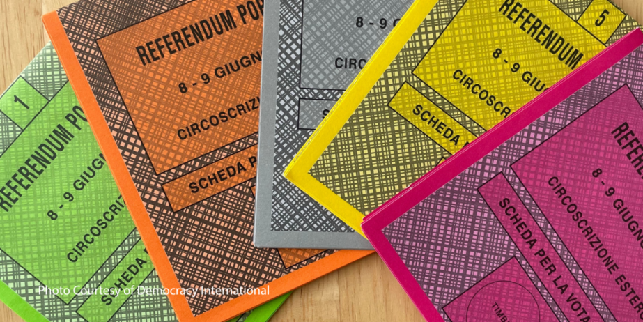 image italian referendum photo courtesy of democracy international