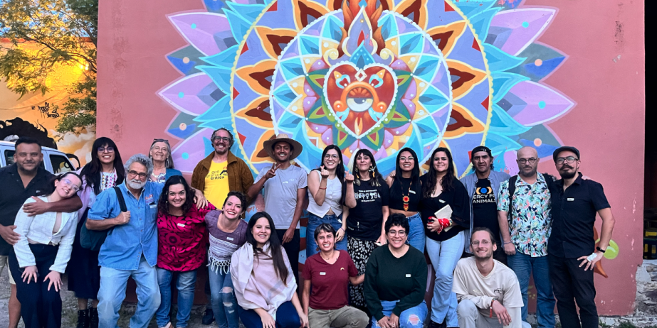Workshop participants in San Miguel de Allende, Mexico