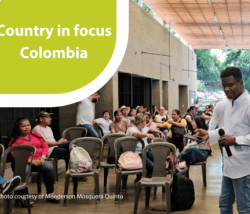 Photo courtesy of Menderson Mosquera Quinto for Life as an activist